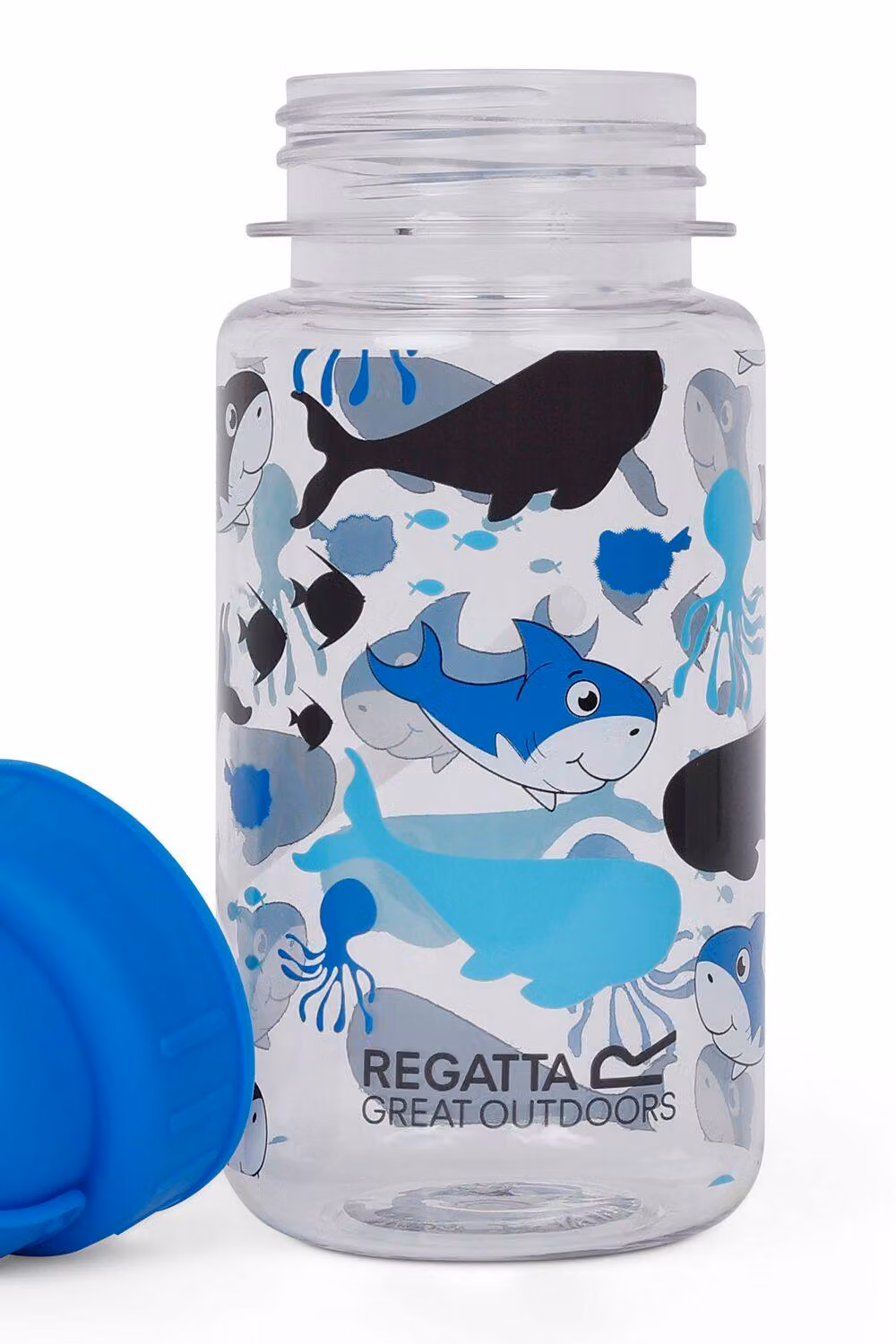 Regatta Tritan Junior BPA-Free Straw Bottle for Children, Blue, 350 ml – 2