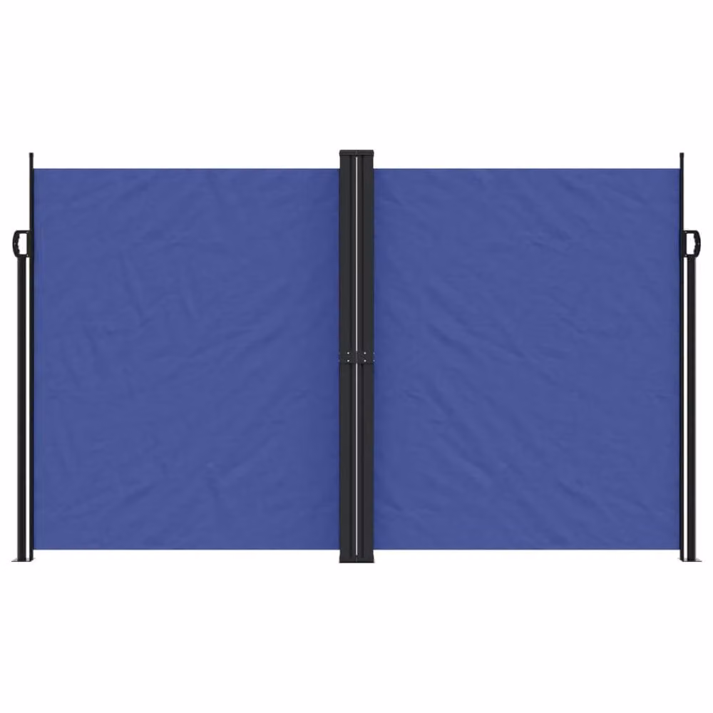 Berkfield Home Retractable Single Side Awning in Blue, W/D/H: 1200 x 200 x 200 cm – 1