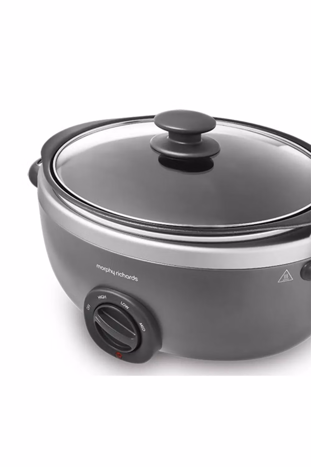 Morphy Richards Sear & Stew Oval Slow Cooker, 6.5L, Silver – 2