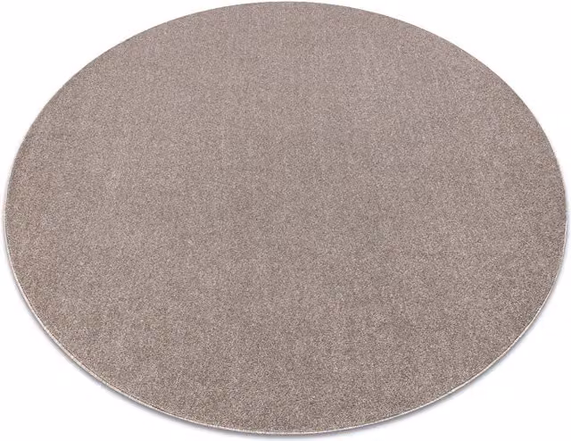 RugsX Eton Plus Round Rug in Beige, Diameter: 150 cm – 1