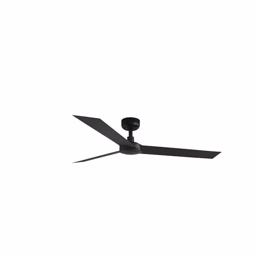 FARO Barcelona Cruiser L Black DC Ceiling Fan with Remote Control – 1
