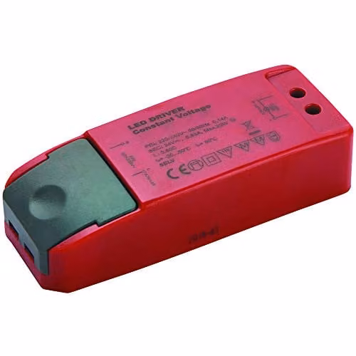 Loops Red 24V DC 20W Constant Voltage LED Driver