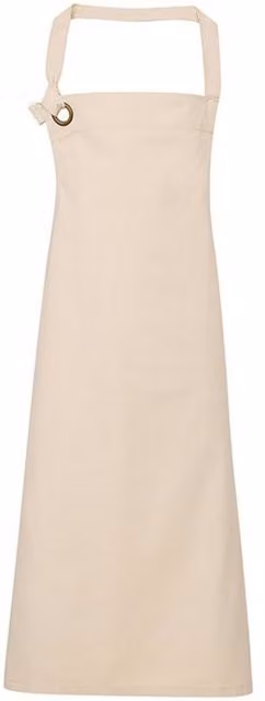 Premier Calibre Bibbed Apron in Beige