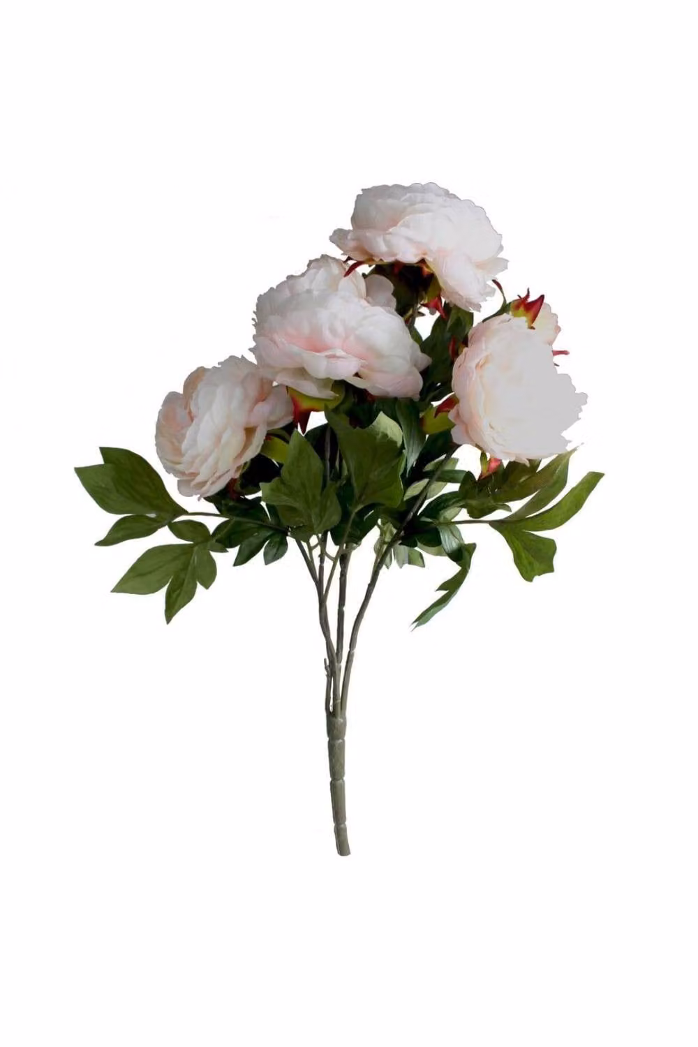 KDMD Pink and Beige Peony Artificial Flower Bunch for Tabletop Decor – 2