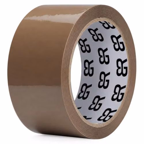 Aquarius Brown Packing Tape, 24 Rolls, Width: 4.8 cm, Length: 66 m – 5
