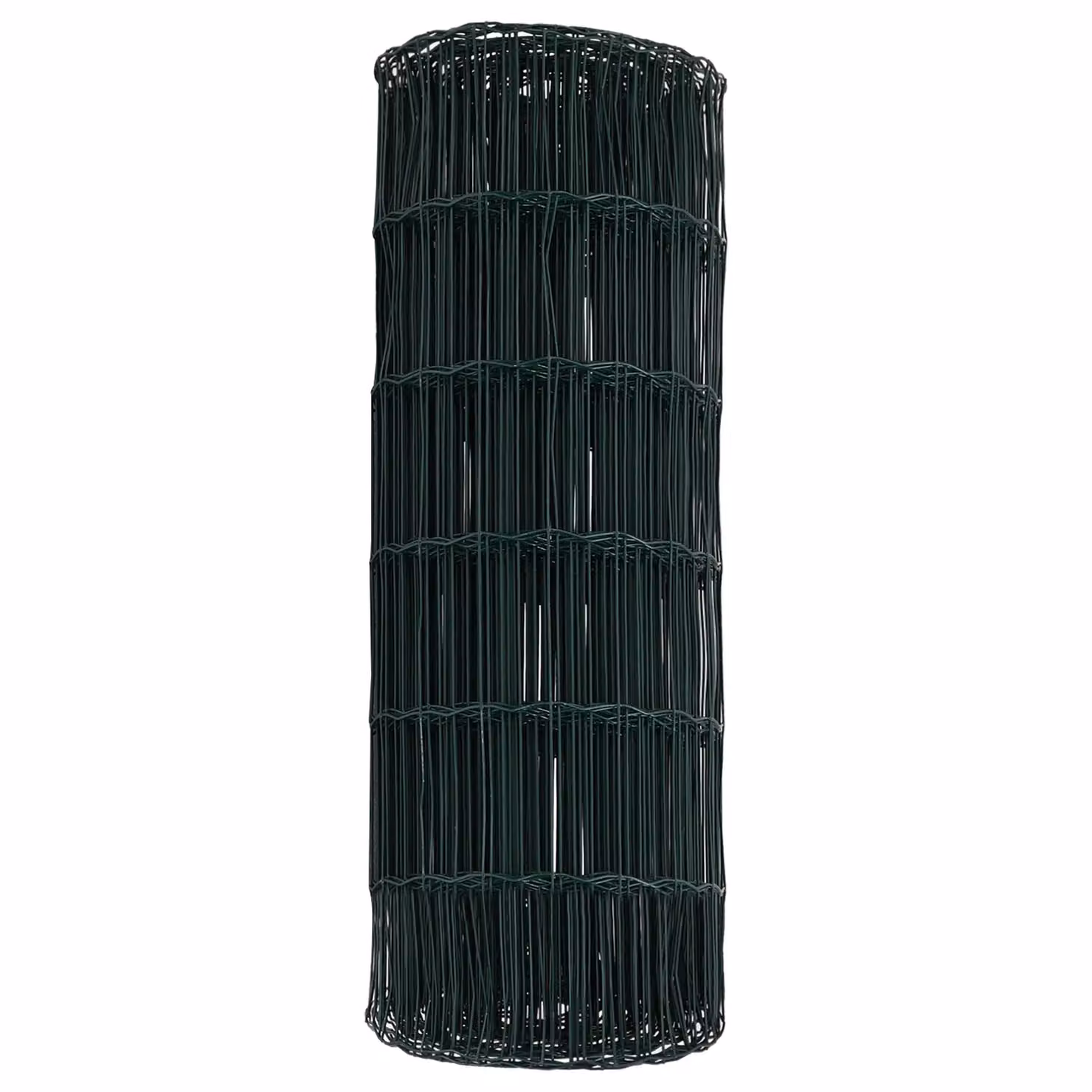 Berkfield Home Euro Fence Green PVC Coated Steel Fencing 0.6 x 50 m – 4