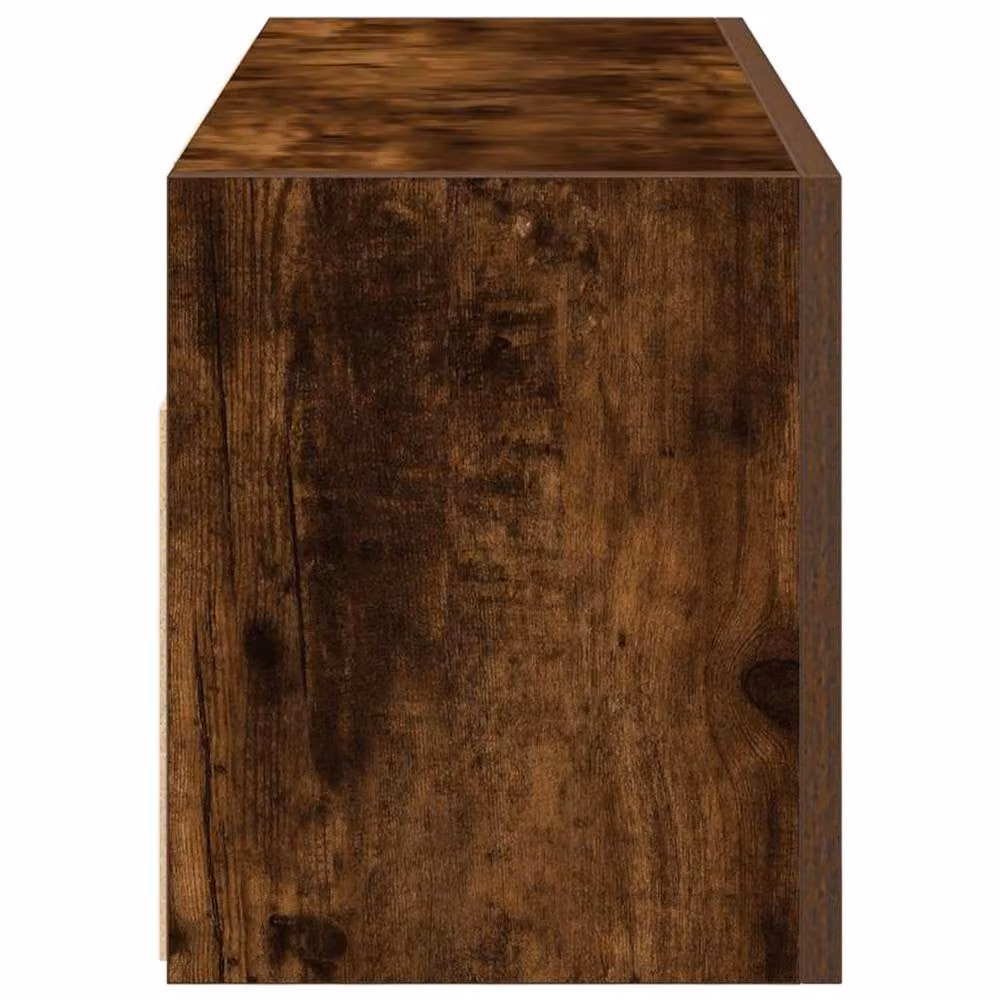 Berkfield Home Decorative Bathroom Wall Cabinet in Smoked Oak Brown, W/D/H: 80 x 25 x 30 cm – 3
