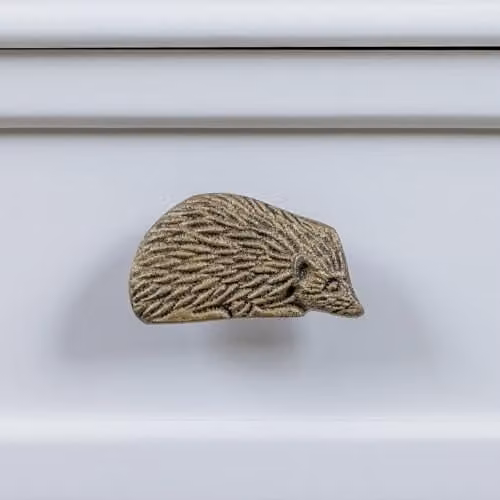 Melody Maison Matt Brown Brass Hedgehog Drawer Knob – 1
