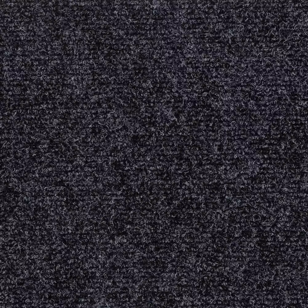 Berkfield Home Self-adhesive Rectangular Stair Mats, Grey, 15 Pieces, W: 60 cm, D: 25 cm – 5