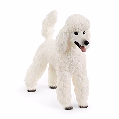 Schleich Farm World White Poodle Toy Figurine – 1