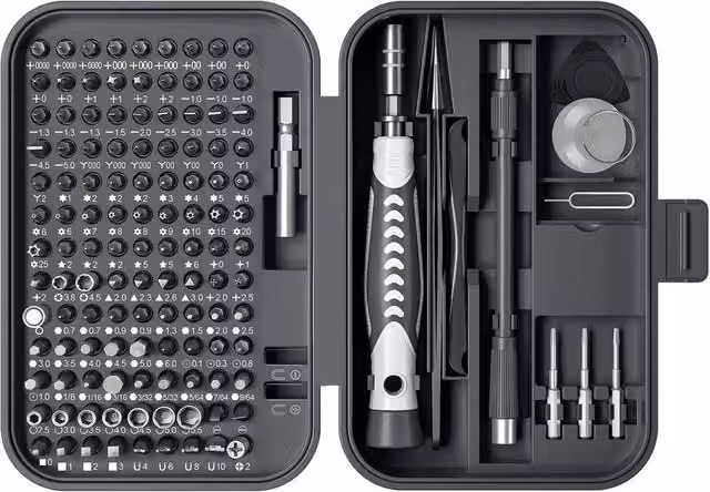 Havendro 150-in-1 Precision Screwdriver Electronics Kit in Black – 1