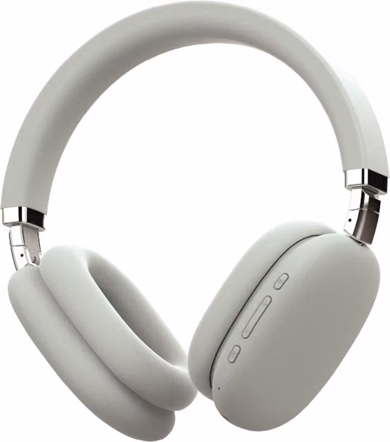 Groov-e Fusion Wireless Bluetooth Headphones with ANC - White