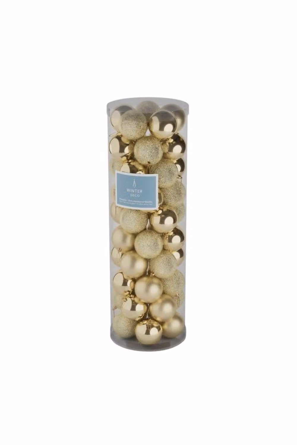KDMD 48 Champagne Baubles in Light Sand, 10 cm Diameter – 2