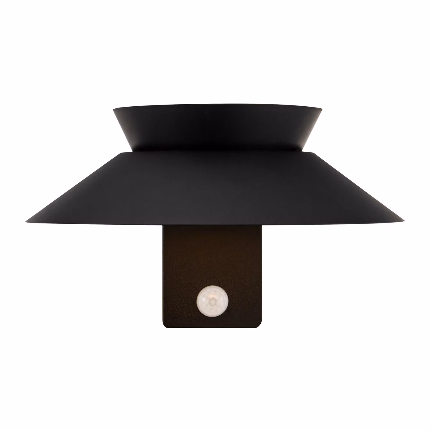 Nordlux Justina Solar LED Outdoor Wall Light in Black Metal with Motion Sensor, IP44, Warm White 3000k – 2