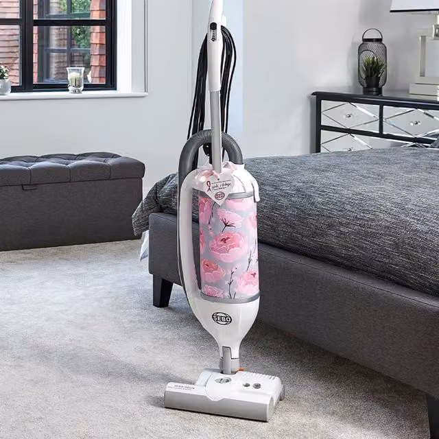 Sebo Felix 700W Bagged Upright Vacuum Cleaner, White