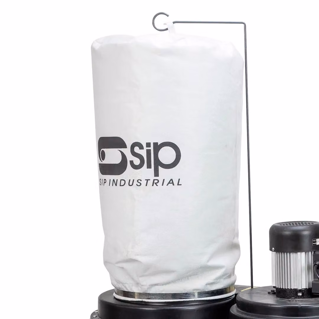 SIP Single Bag Dust Collector with Attachments, Silver and Multicolour, L148.0 x W90.0 x H58.0 cm – 2