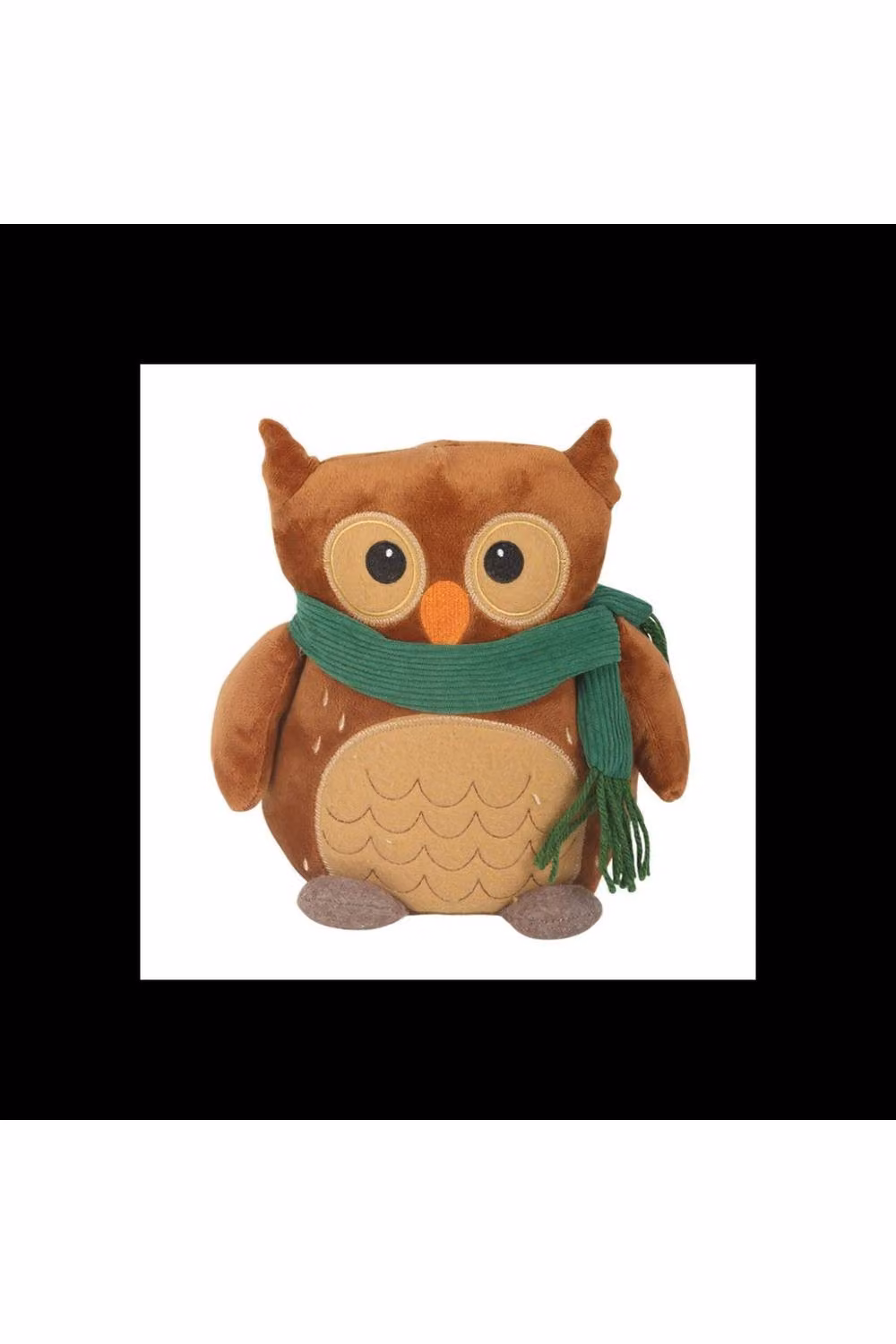 KDMD Oliver Owl Multicolour and Brown Polyester Doorstop – 2