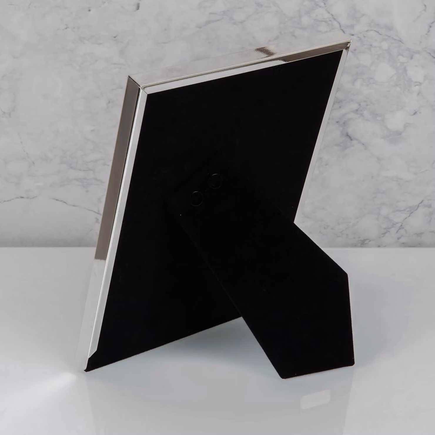 Widdop and Co Elegance Silver Plated Rib Edge Rectangular Single Photo Frame, W/H: 20.32 x 31.0 cm – 3