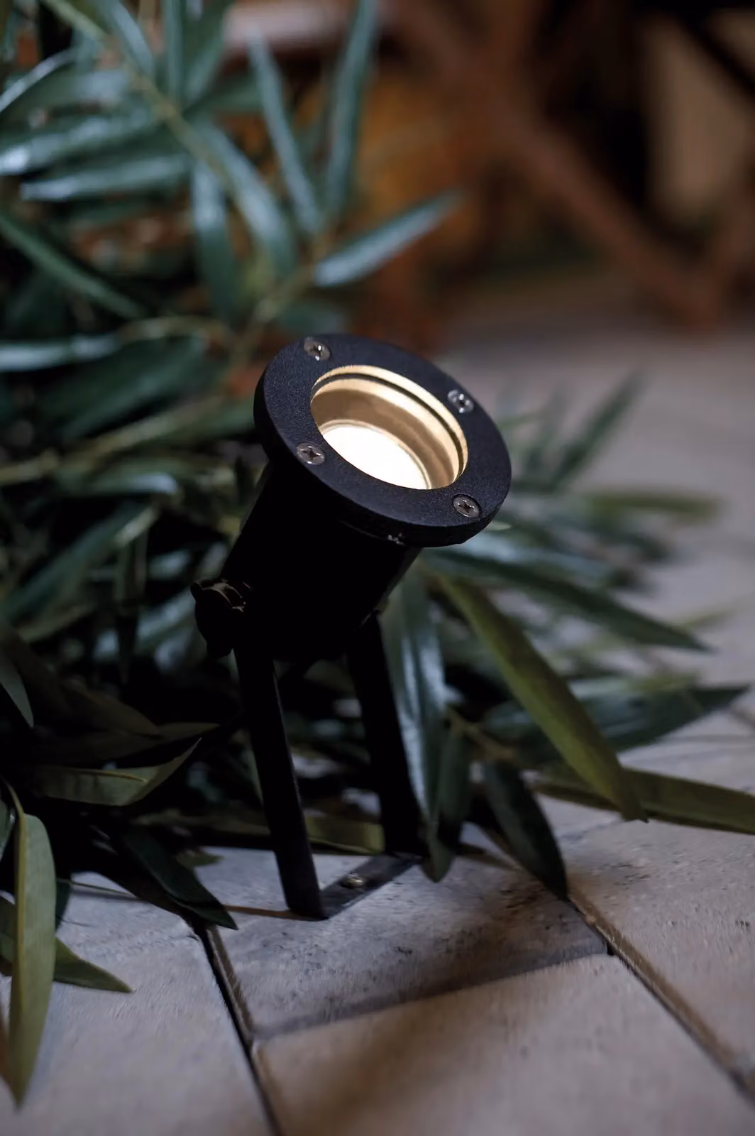 Nordlux Black Aluminium Outdoor Spotlight for Garden, GU10, IP54 – 2