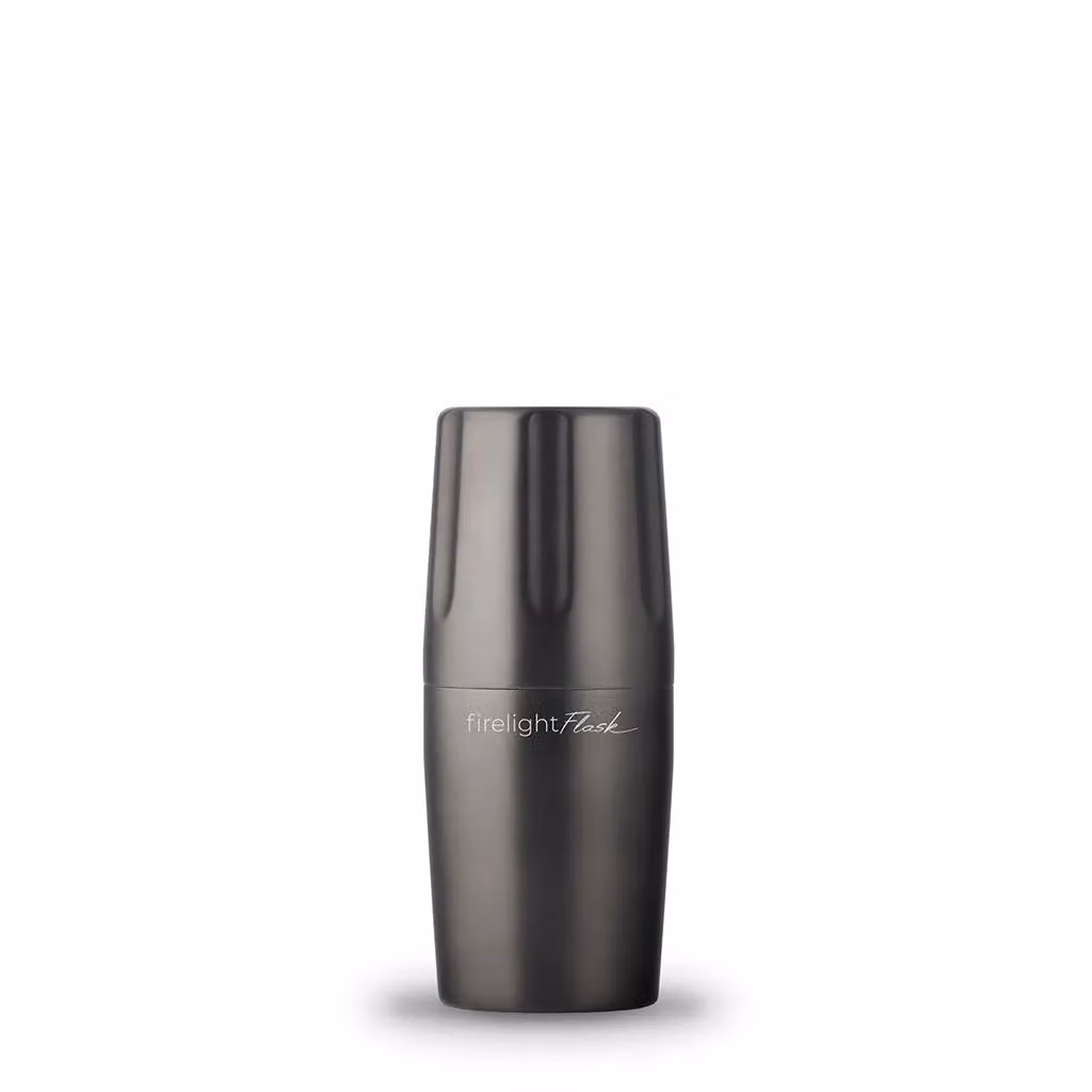 High Camp Firelight 375 Flask, Vacuum Insulated Stainless Steel Travel Whiskey Flask in Grey, 375ml – 3