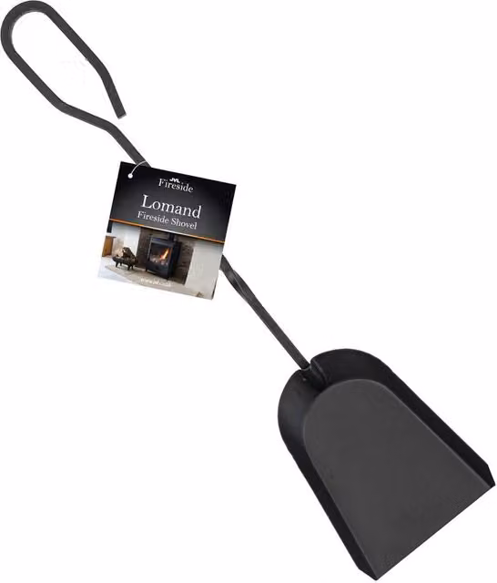 JVL Lomand Fireside Shovel Fire Tool for Fireplace Log Burner in Black – 1