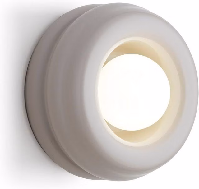 Netlighting Tevo Wall Lamp in Beige with Opal Matte Glass and G9 Socket