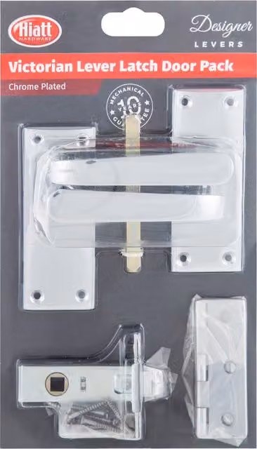 Hiatt Victorian Lever Latch in Chrome