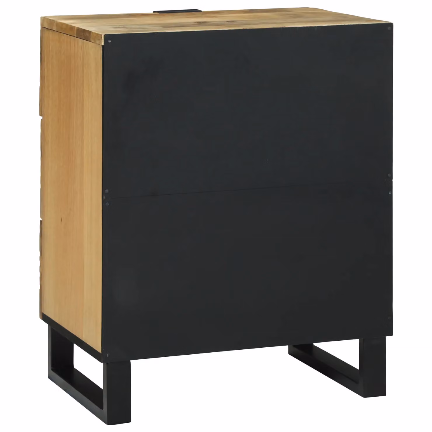 Berkfield Home Bedside Cabinet in Brown Solid Mango Wood, W/D/H: 50 x 33 x 60 cm – 4