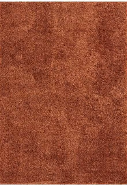 Desire Rugs Comfy Washable Low Pile Living Room Area Rug in Terracotta, W: 50 cm x L: 80 cm – 1