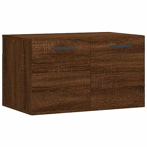 vidaXL Wall Cabinet in Brown Oak, W/D/H: 60 x 35 x 35 cm