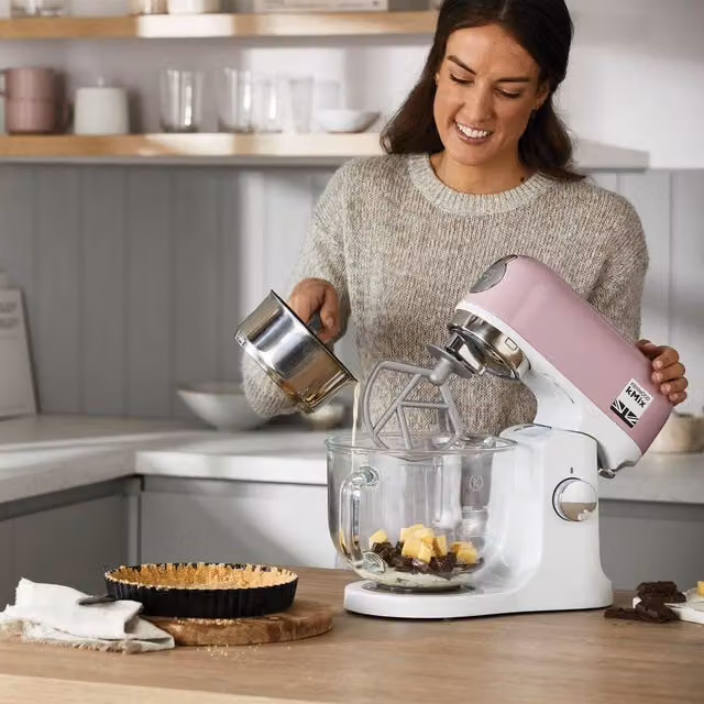 Kenwood kMix 5L Stand Mixer in Pink