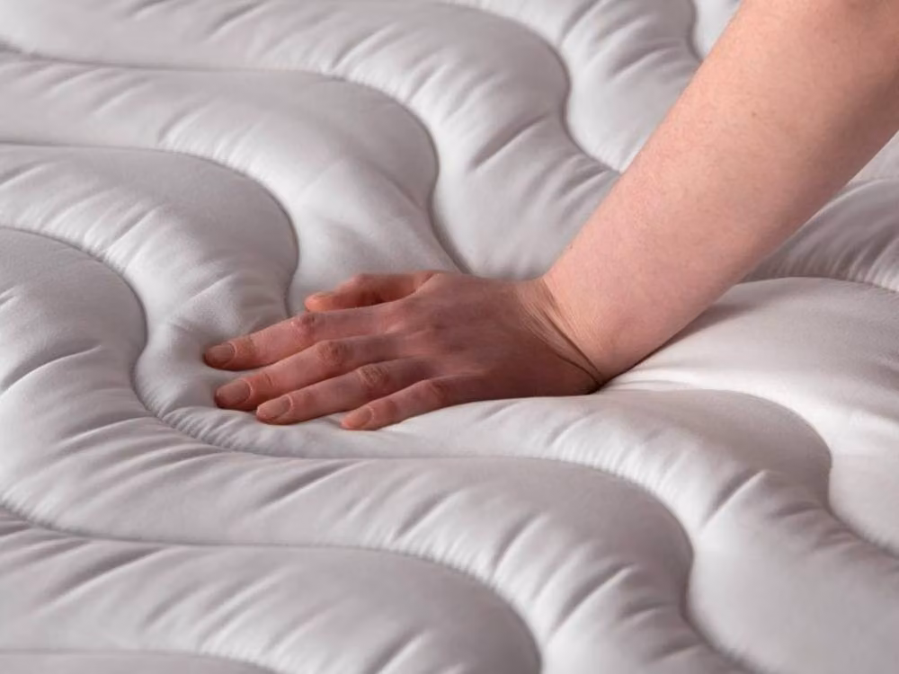 Arthur Sleep White Cotton Airflow Memory Mattress Topper – 3