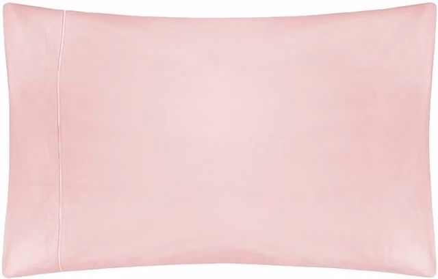 Belledorm Egyptian Cotton 400 Thread Count Housewife Pillowcase in Pink, W/D/H: 51 x 51 x 1 cm