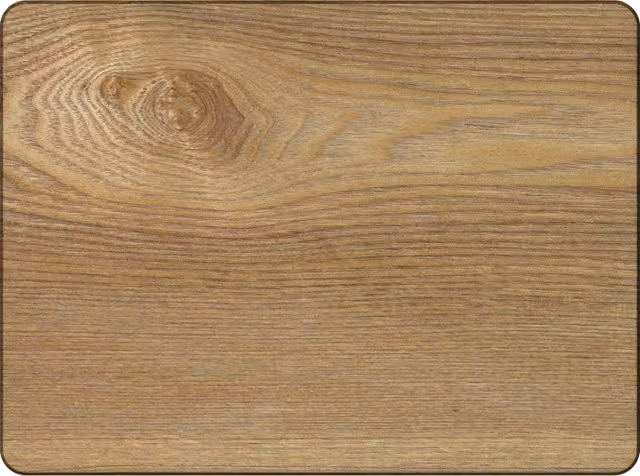 Creative Tops Brown Oak Veneer Rectangular Placemats, Pack of 4