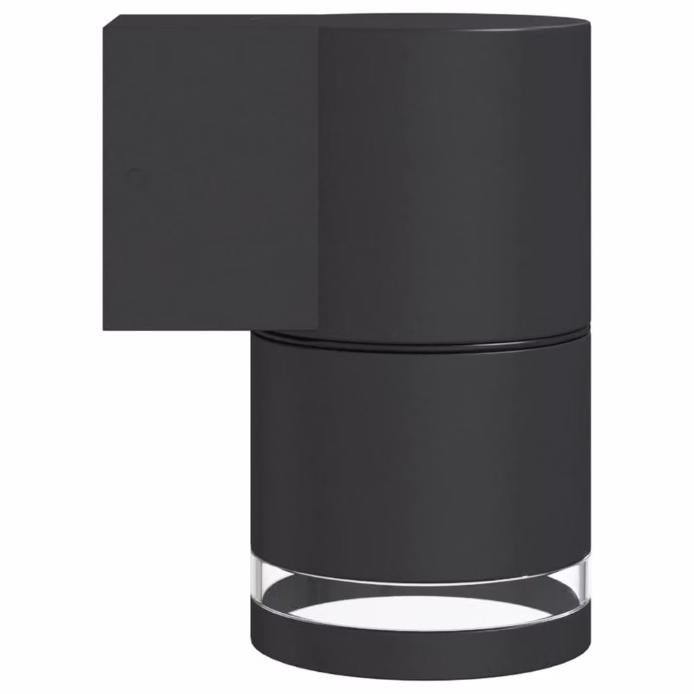 Berkfield Home Set of 2 Black Die-cast Aluminium Outdoor Up and Down Wall Lights – 3