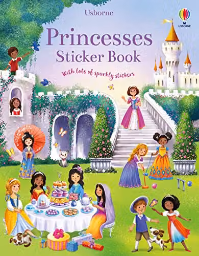 Usborne Princesses Sticker Book, Multicolour – 1