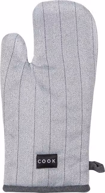 Head Chef Grey Single Oven Glove for Adults
