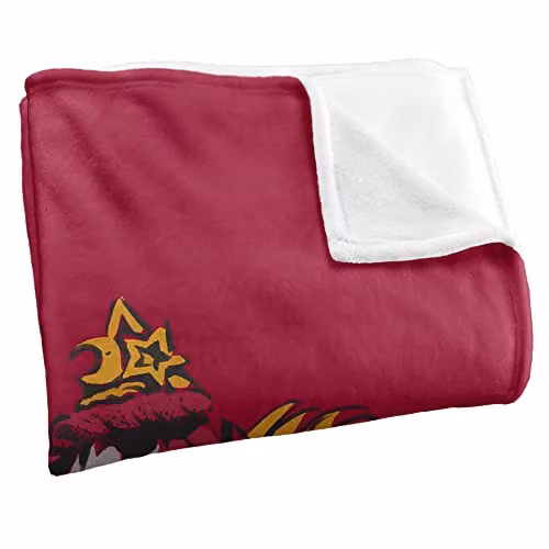Warner Brothers Harry Potter Gryffindor Crest Fleece Blanket in White, W/D/H: 152 x 127 cm – 2