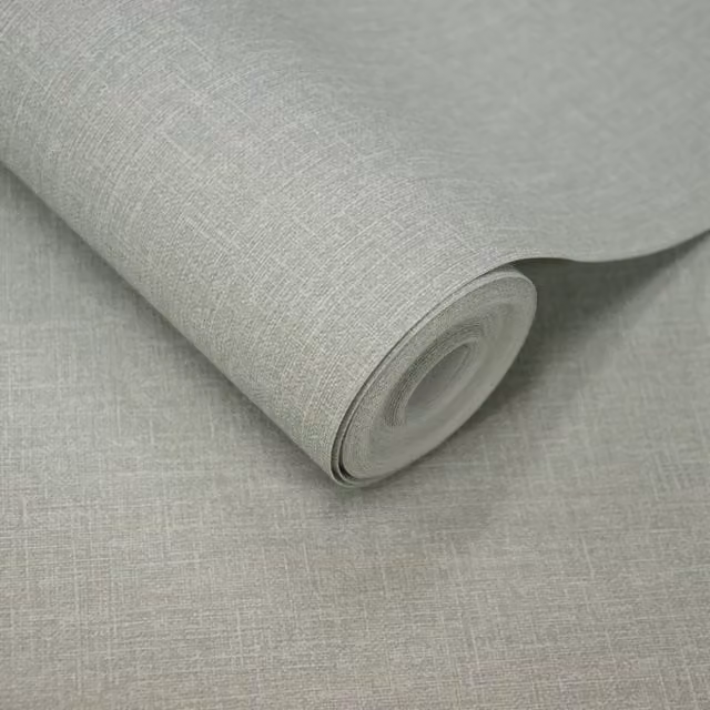 Grandeco Cirrus Scrubbable Wallpaper in Duck Egg Blue, Petrol and Grey
