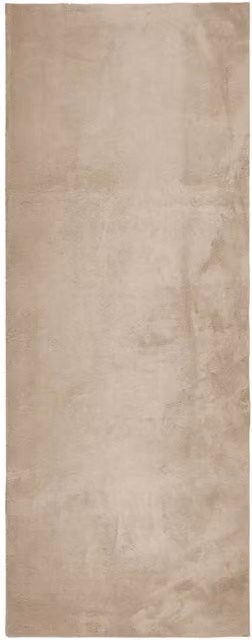 Berkfield Home HUARTE Short Pile Washable Rug in Sand, W/D/H: 80 x 200 cm