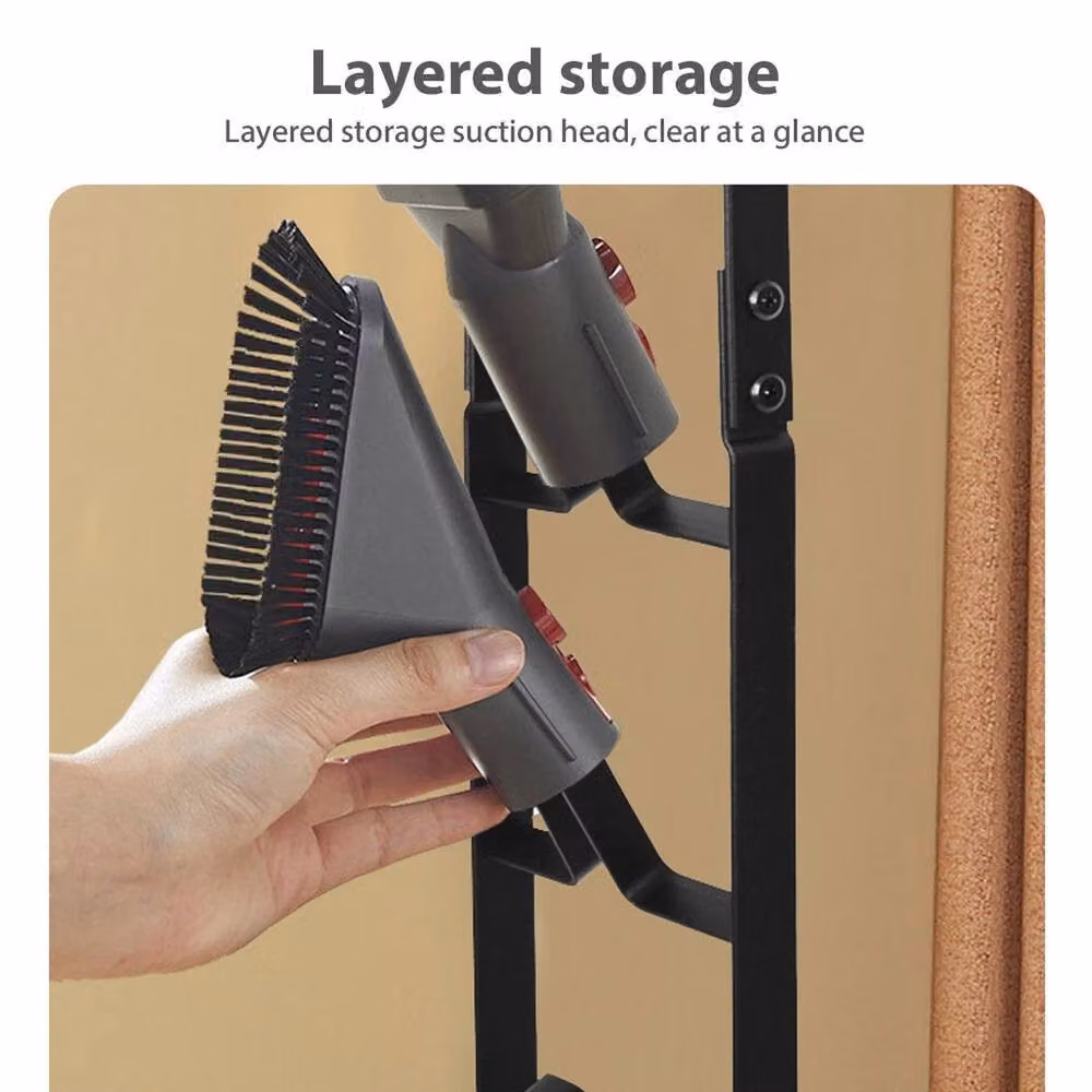 Havendro Black Metal Freestanding Docking Stand for V6/V7/V8/V10/V11/DC59/V12 Cordless Vacuums – 2
