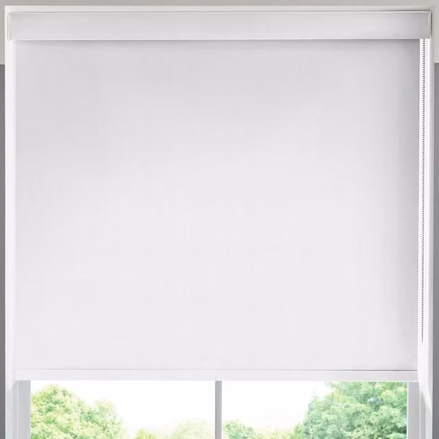 Terrys Made to Measure White Blackout Roller Blind