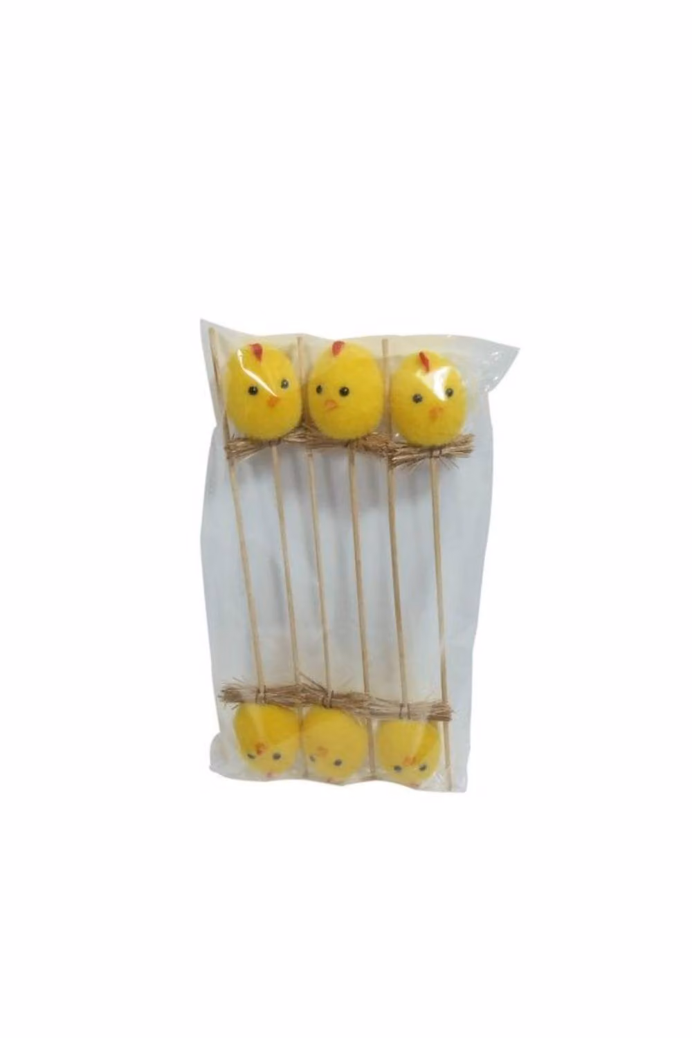 KDMD Yellow Chick Tabletop Decorations, 2 Pack for Easter and Spring Parties – 2