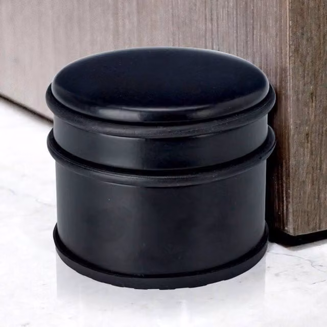 NESTLUNE Black Weighted Door Stopper, 1.1 kg, Length: 100 cm – 1