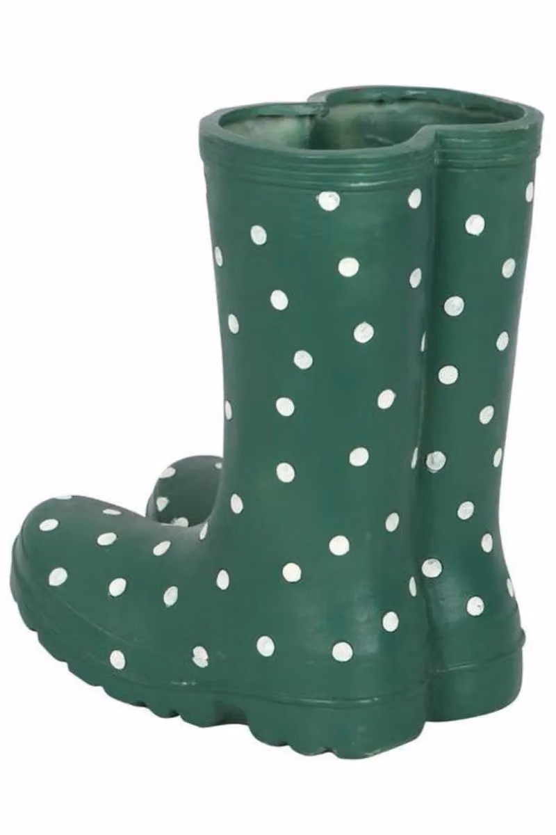 KDMD Green Welly Boot Planter Pot – 3