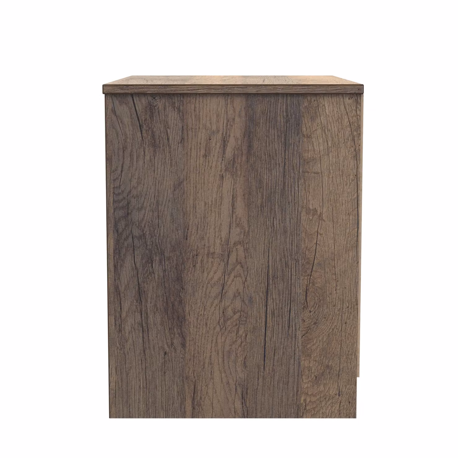 Ready Assembled 2 U Seattle 2 Drawer Side Table in Dark Brown – 2