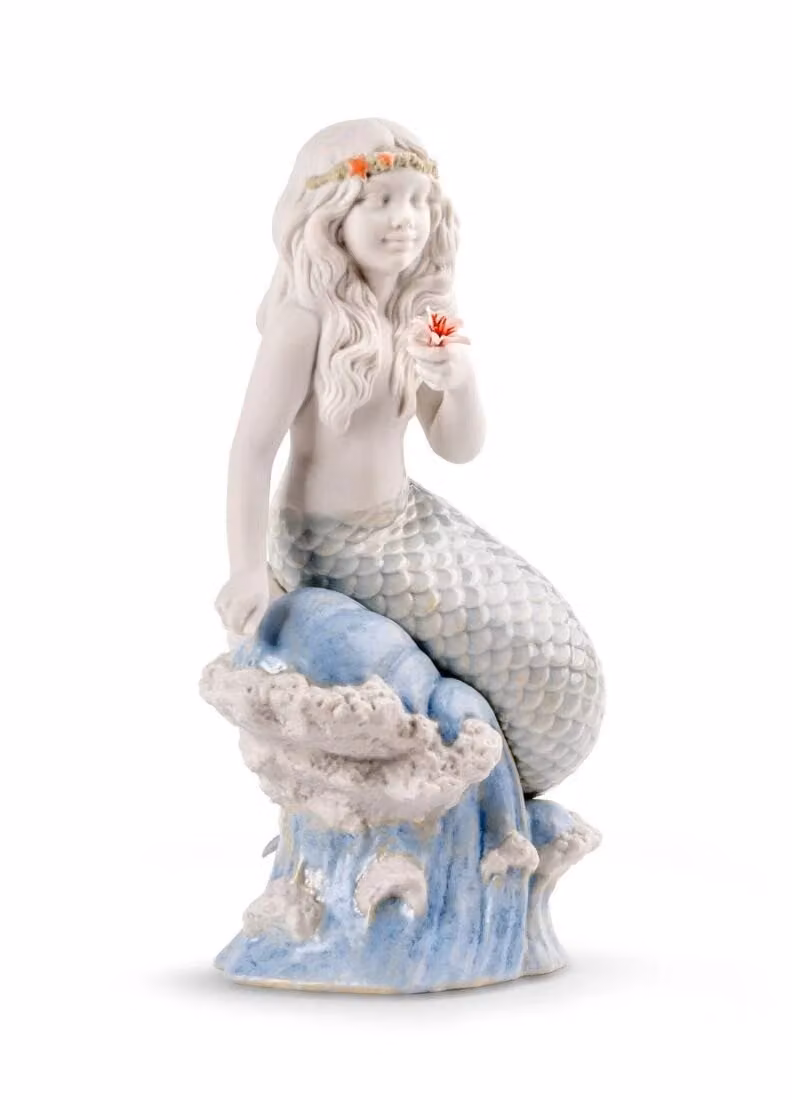 Lladró Oceans Little Mermaid Multicolour Porcelain Figurine