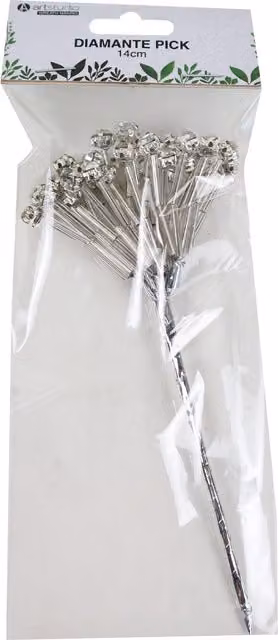 Art Studio Diamante Pick in Silver