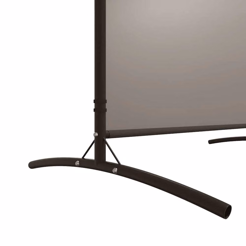 Berkfield Home 4-Panel Fabric Room Divider in Anthracite Grey, W/H: 346 x 180 cm – 3