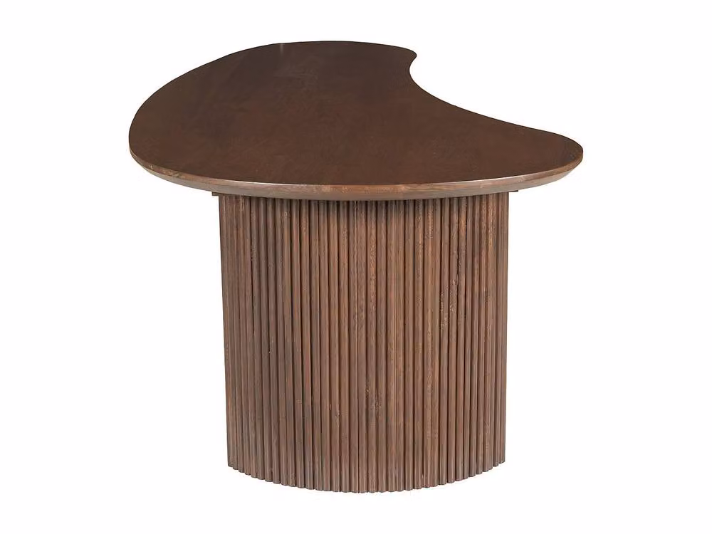 TAMENIA By Maison Céphy Vente-unique Acacia Wood Coffee Table in Walnut Brown – 4